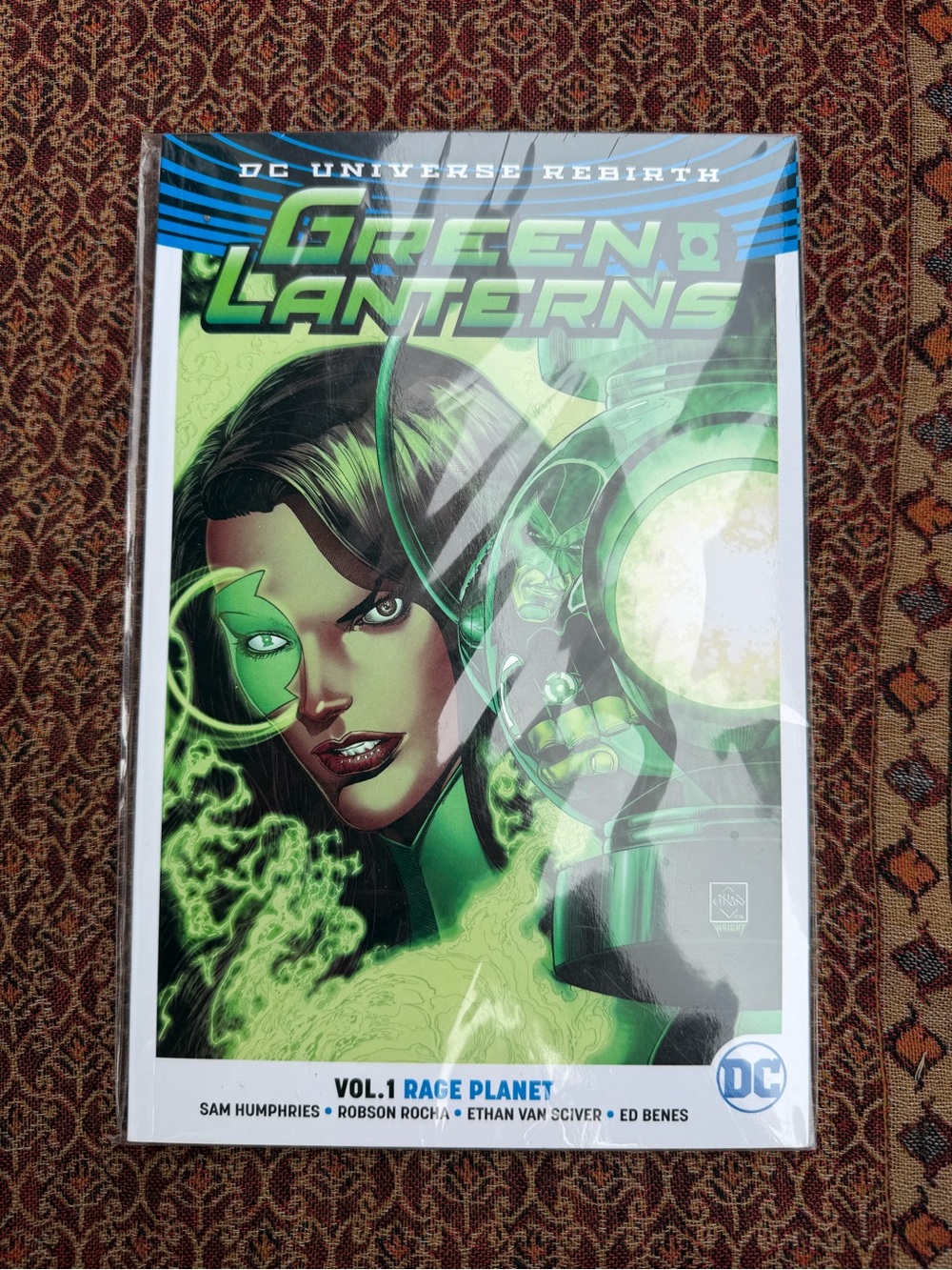 Green Lanterns Vol. 1: Rage Planet (Rebirth) - paperback comic DC